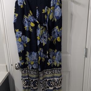 Simons Beautiful Boho Rayon Summer Pants Large